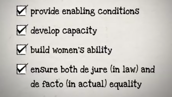 CEDAW Quick Concise: Principle of State Obligation